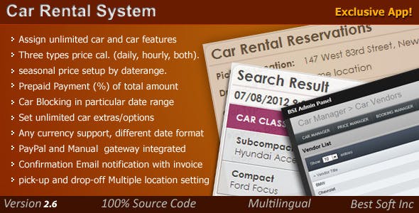 Car Rental System